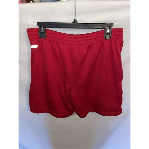 Athletic Works Athleisure Shorts Men’s Size Small Red Stretch Waist Drawstring - Picture 8 of 12
